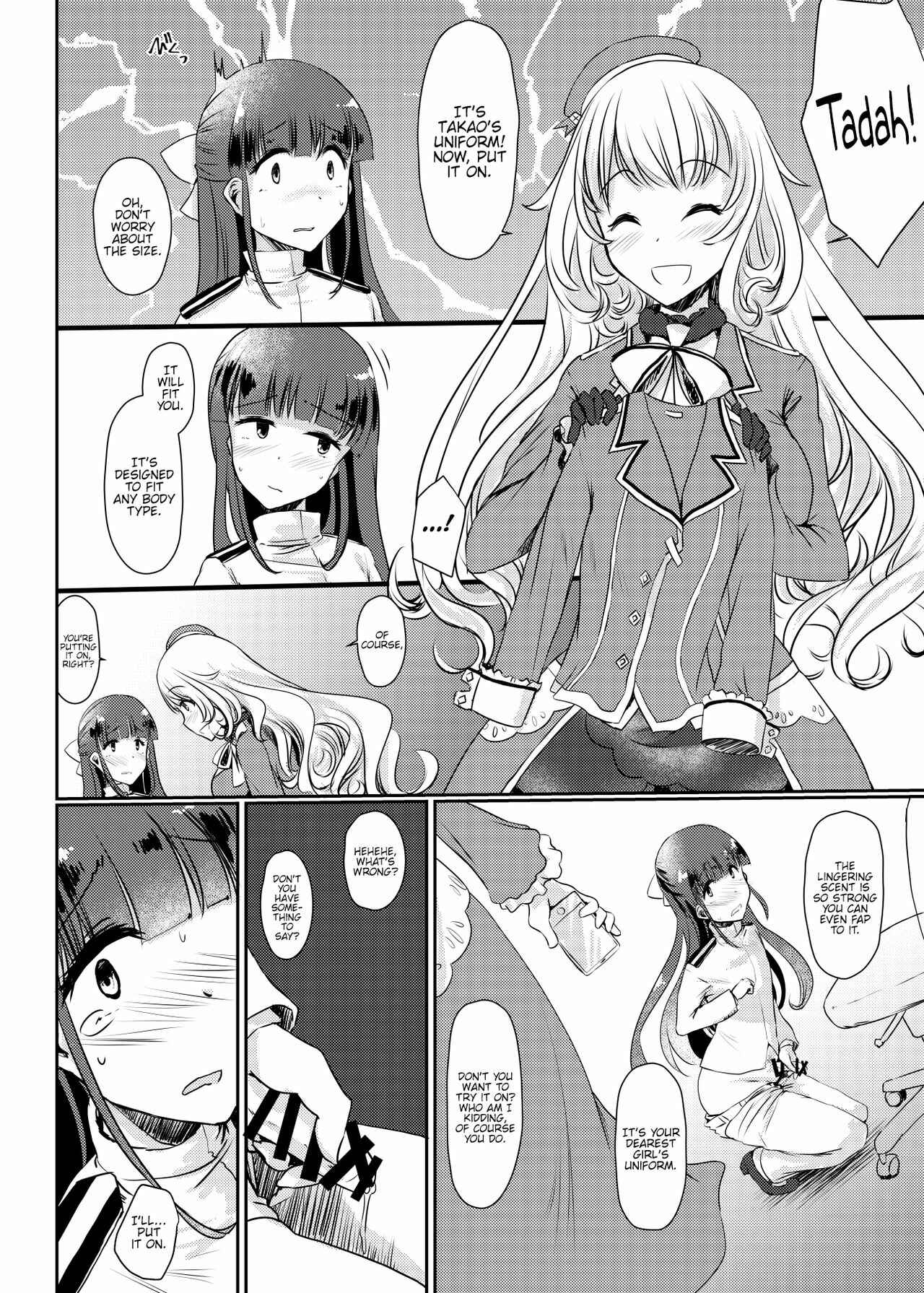 Page 10 Chapter Unknown_d6a2 Kantai Collection -KanColle- - Ai ni Somete ~Takao Atago Hen~ (Doujinshi)