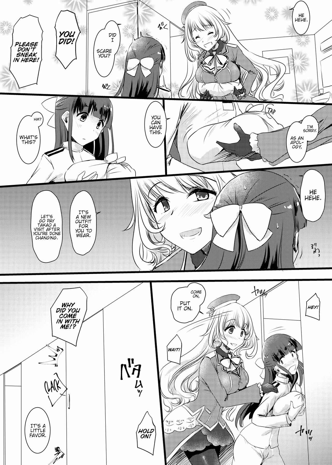 Page 9 Chapter Unknown_d6a2 Kantai Collection -KanColle- - Ai ni Somete ~Takao Atago Hen~ (Doujinshi)
