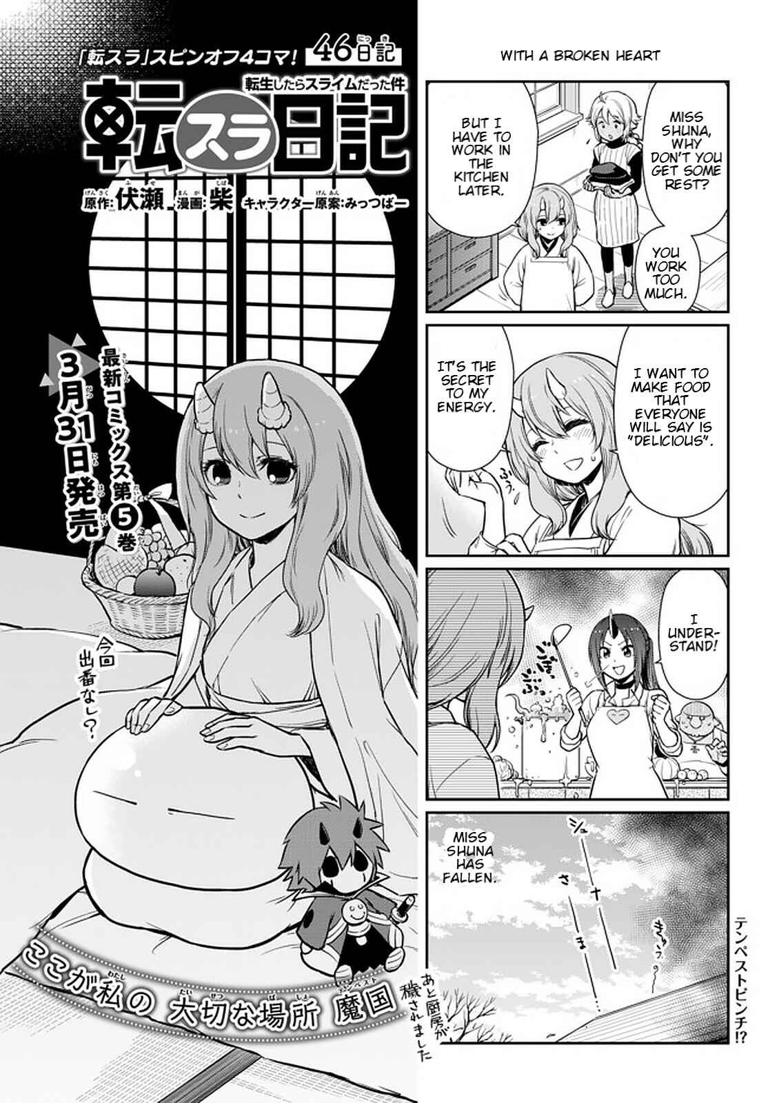 Page 1 Chapter 46.1 Tensura Nikki: Tensei Shitara Slime Datta Ken