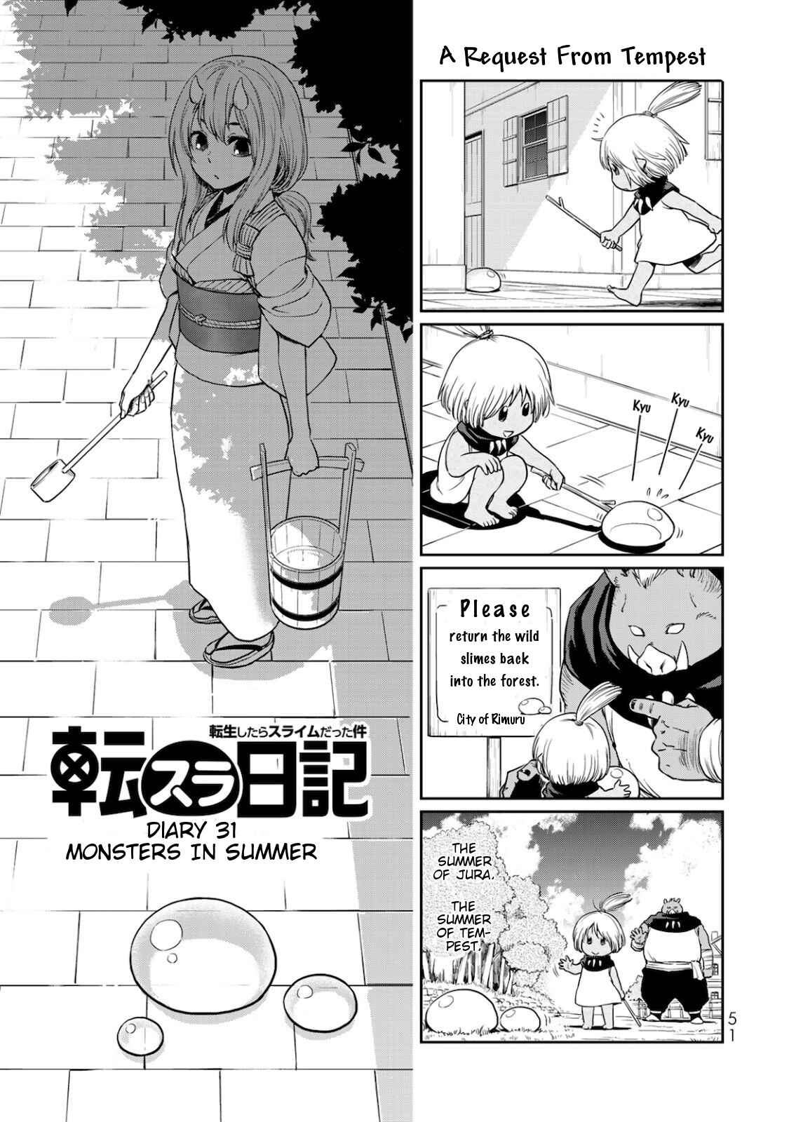 Page 1 Chapter 31 Tensura Nikki: Tensei Shitara Slime Datta Ken