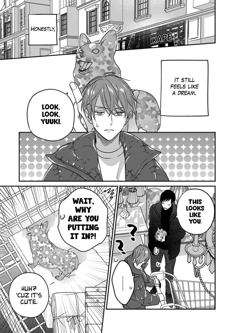 Page 4 Chapter 2 Suki no Onshoku wa Kikanaide