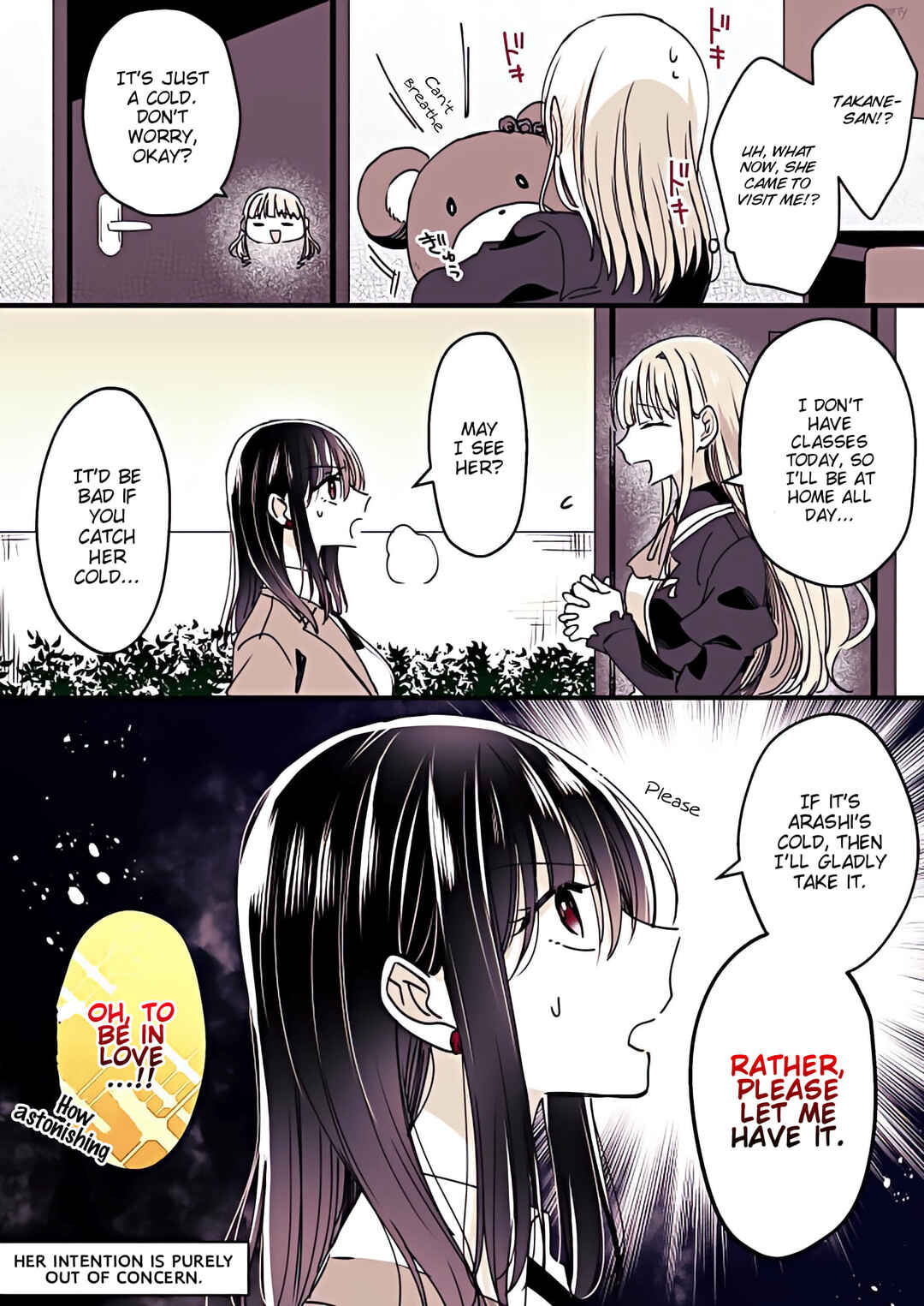 Page 4 Chapter 12 Takane-san and Arashi-chan