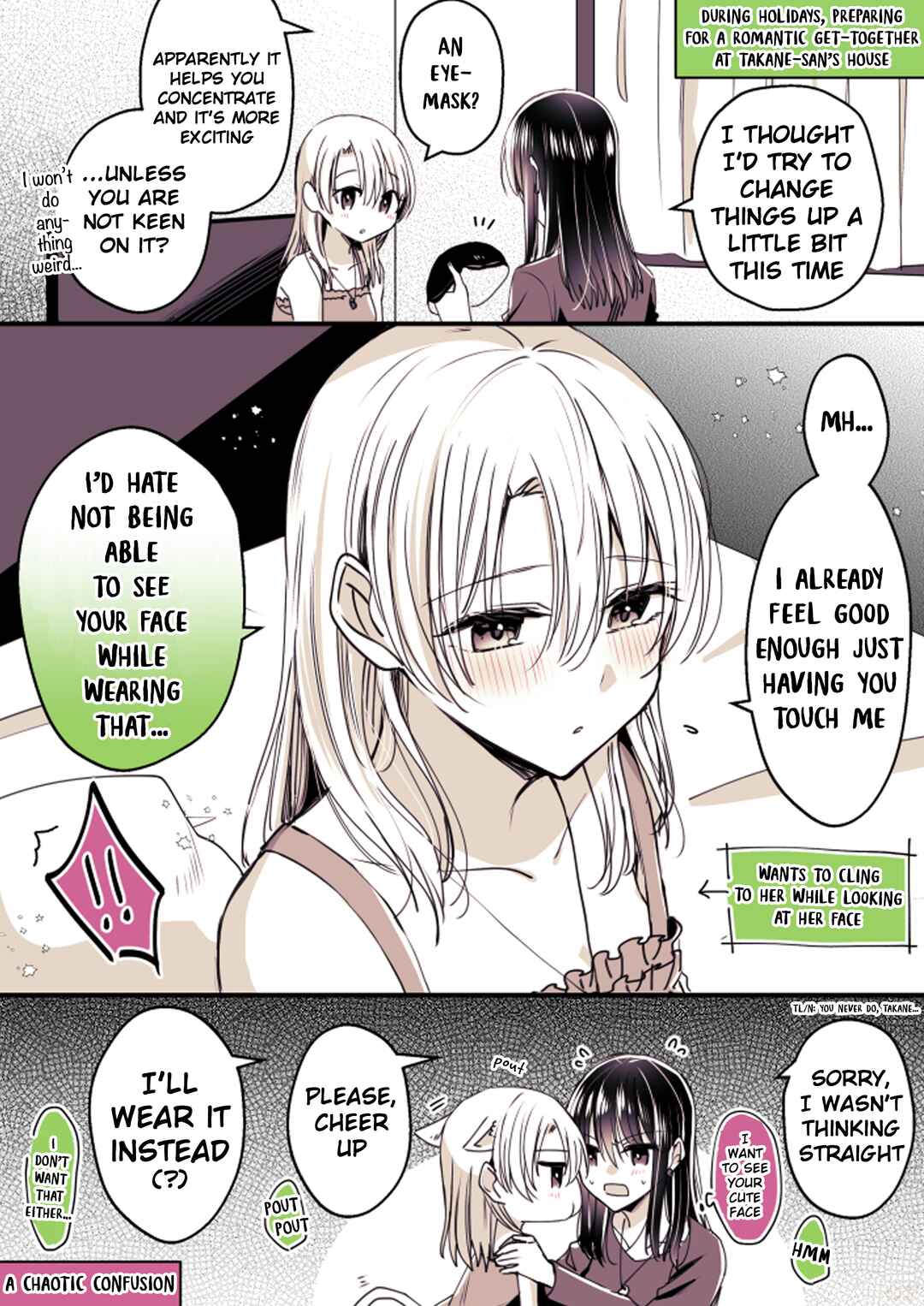 Page 1 Chapter 274 Takane-san and Arashi-chan