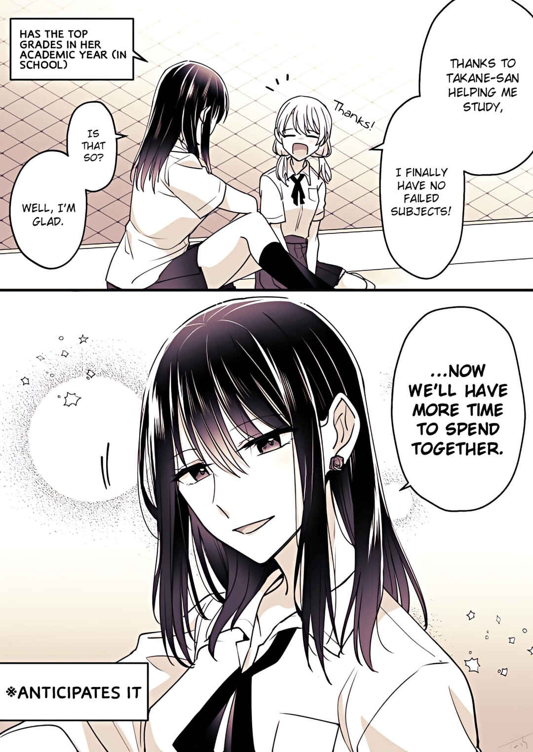 Page 1 Chapter 4 Takane-san and Arashi-chan