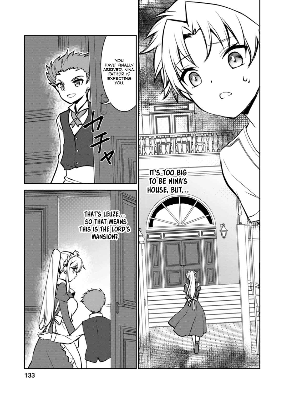 Page 11 Chapter 4 Botsuraku Kizoku no Ore ga Hazure (?) Skill Cho Kiyo Binbo de Dai-Kenja to Yobareru made