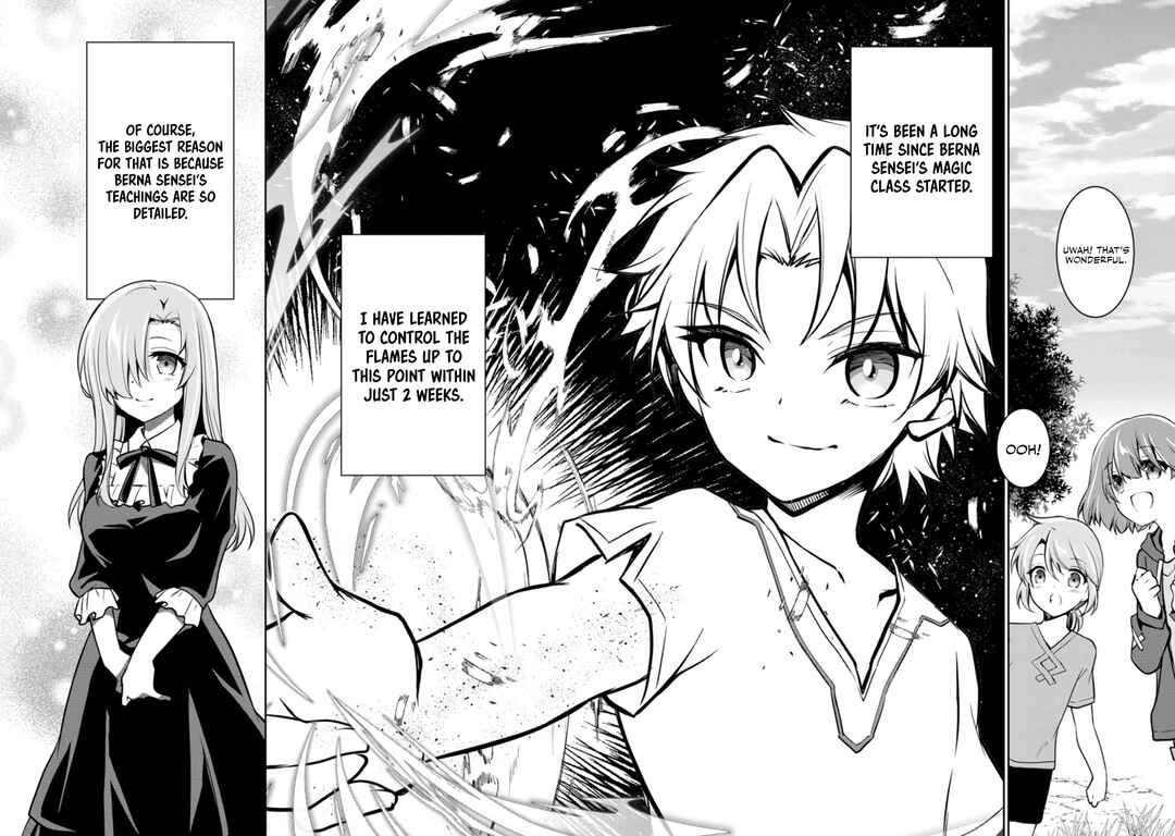 Page 3 Chapter 4 Botsuraku Kizoku no Ore ga Hazure (?) Skill Cho Kiyo Binbo de Dai-Kenja to Yobareru made