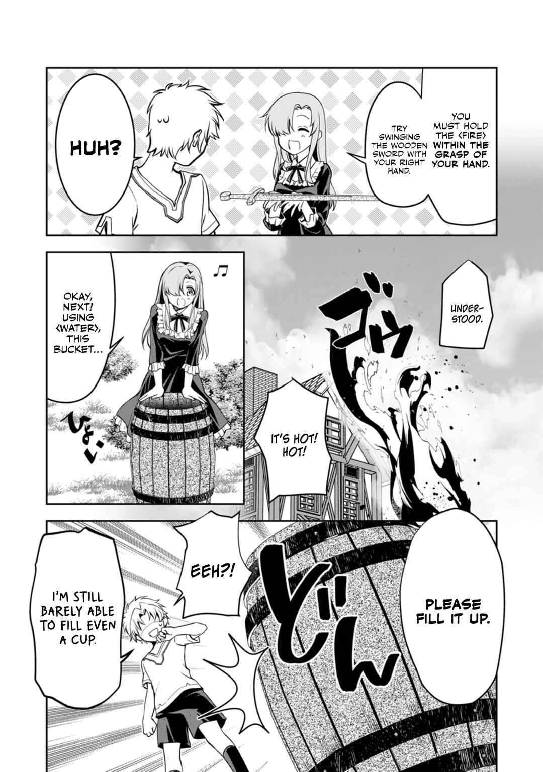 Page 10 Chapter 8 Botsuraku Kizoku no Ore ga Hazure (?) Skill Cho Kiyo Binbo de Dai-Kenja to Yobareru made