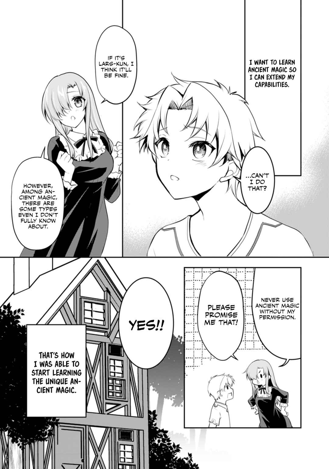 Page 6 Chapter 8 Botsuraku Kizoku no Ore ga Hazure (?) Skill Cho Kiyo Binbo de Dai-Kenja to Yobareru made