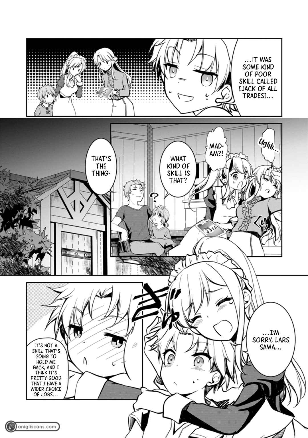 Page 3 Chapter 2 Botsuraku Kizoku no Ore ga Hazure (?) Skill Cho Kiyo Binbo de Dai-Kenja to Yobareru made