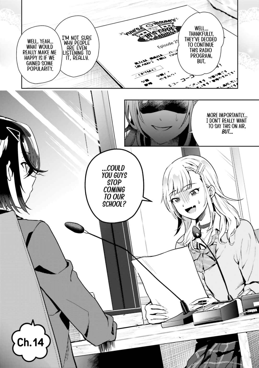 Page 1 Chapter 14 Seiyuu Radio no Ura Omote