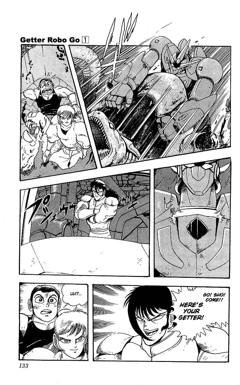 Page 34 Chapter 3 Getter Robo Go