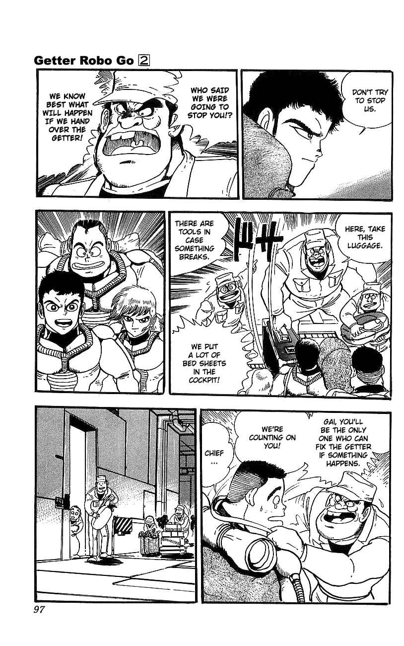 Page 33 Chapter 6 Getter Robo Go