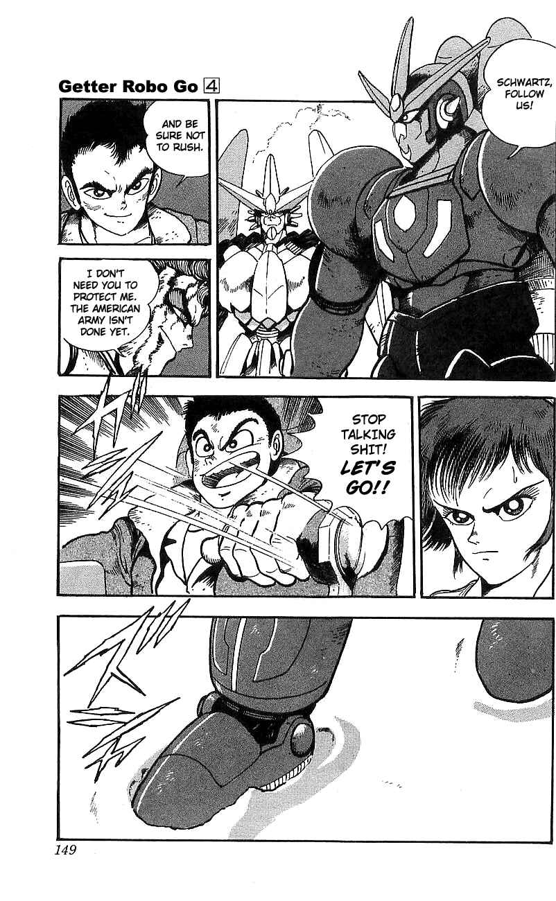 Page 38 Chapter 16 Getter Robo Go