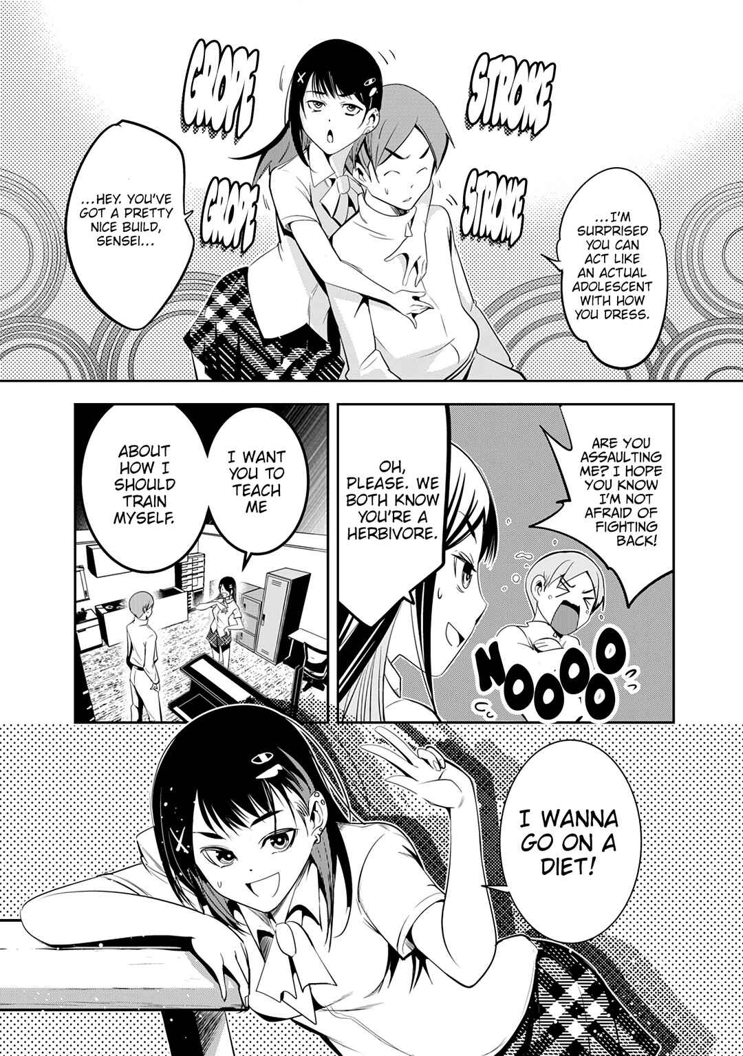 Page 14 Chapter 6 5 Seconds Before Falling in Love with a Gal: Anthology Comic