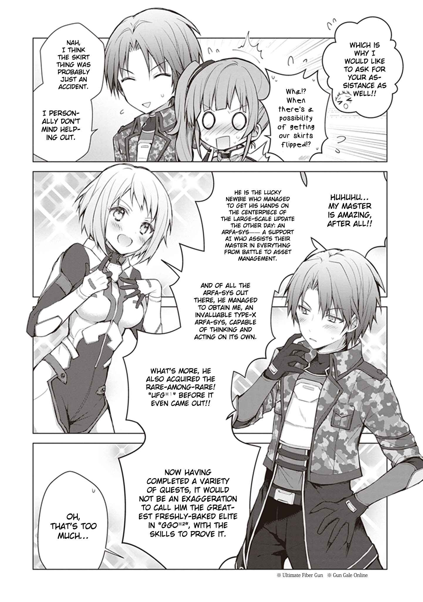 Page 3 Chapter 7 Sword Art Online - Kiritos Gun Gale Wars