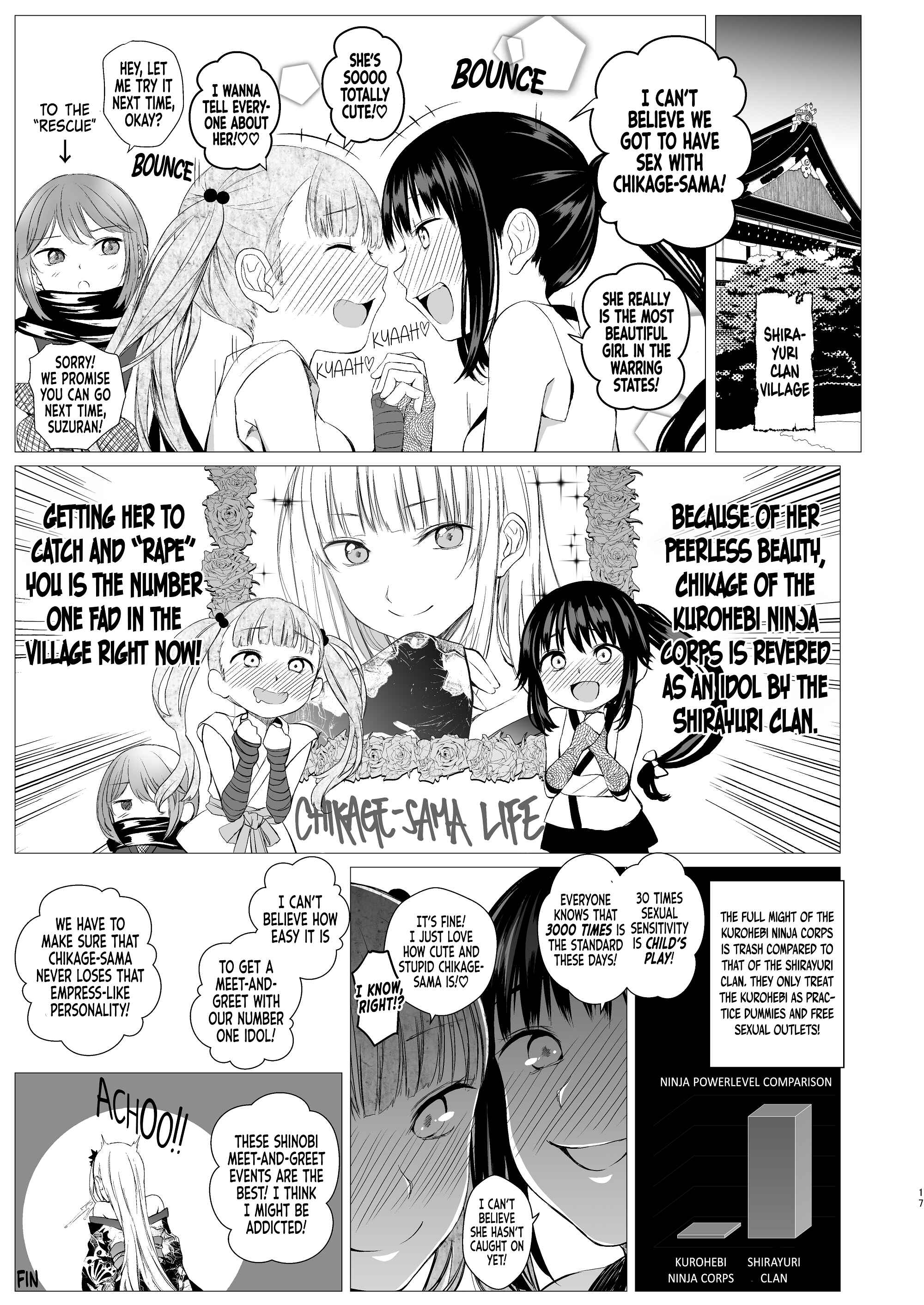 Page 16 Chapter Unknown_f37f How Shinobi Girls Play Around