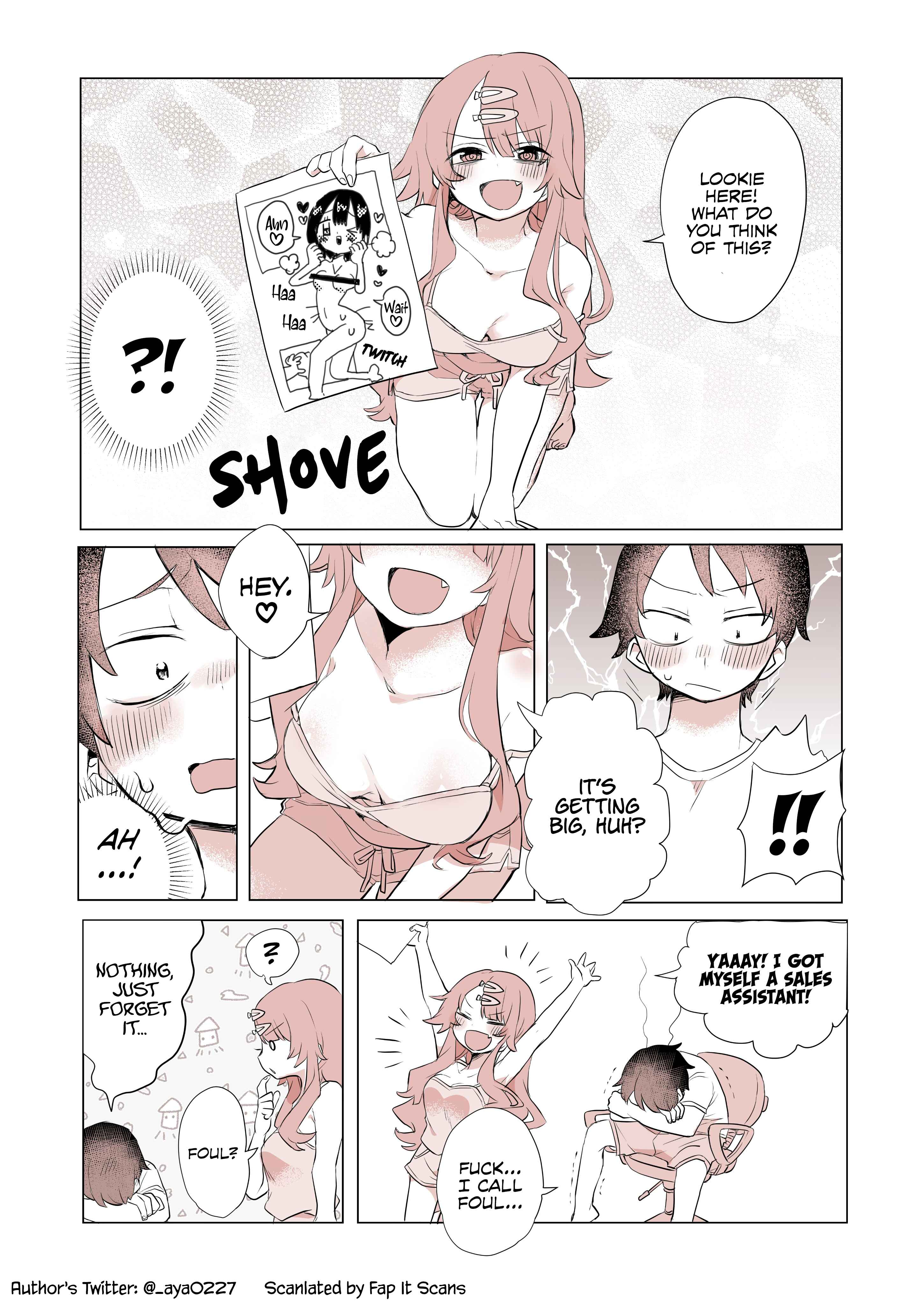 Page 4 Chapter Unknown_dc58 My Hentai Artist Childhood Friend is Troubling Me