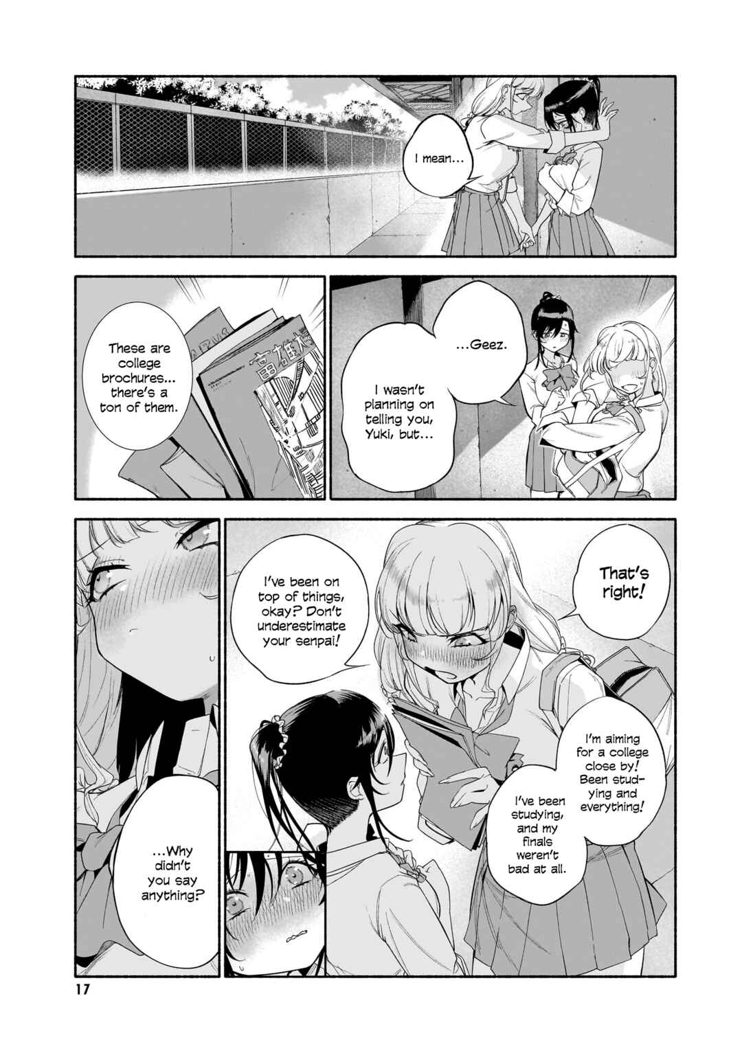 Page 15 Chapter 1 Aashi to Watashi. - Gal × Yuri Anthology