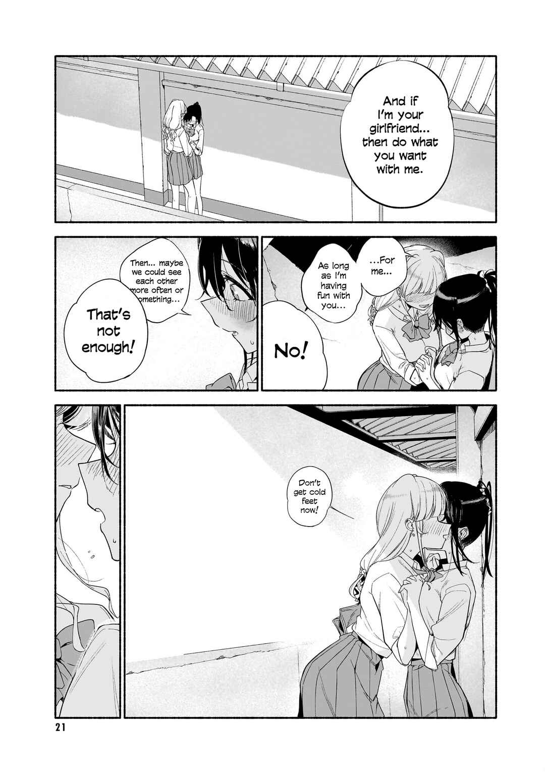 Page 19 Chapter 1 Aashi to Watashi. - Gal × Yuri Anthology