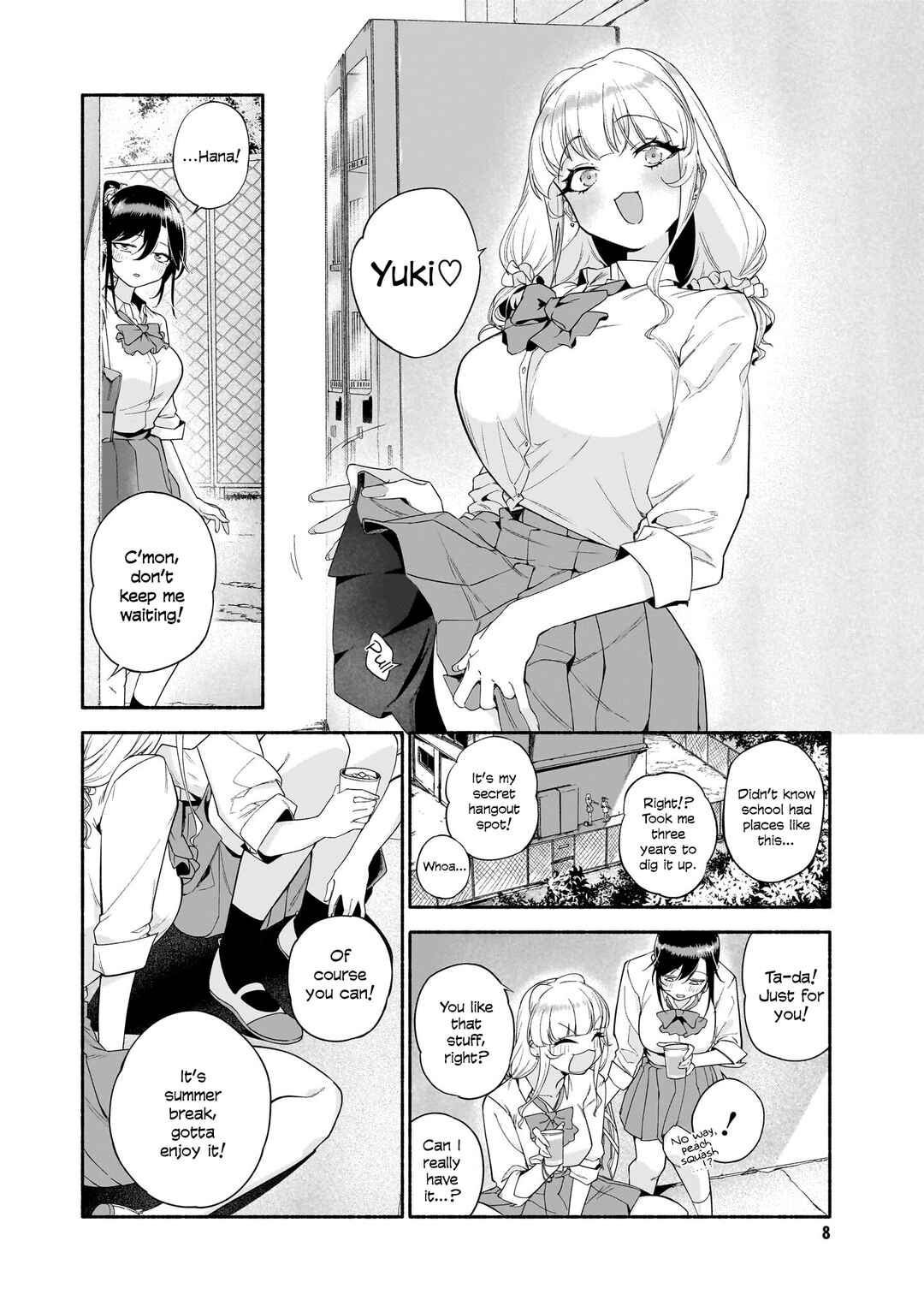 Page 6 Chapter 1 Aashi to Watashi. - Gal × Yuri Anthology