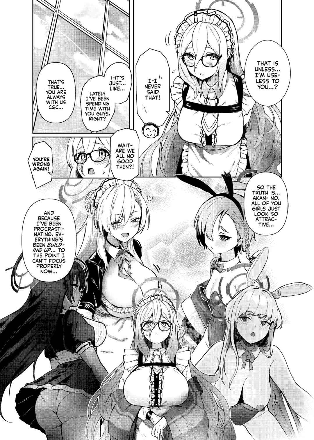 Page 4 Chapter Unknown_9e27 Blue Archive - Akane ni Iyasarete Mimasen ka? (Doujinshi)
