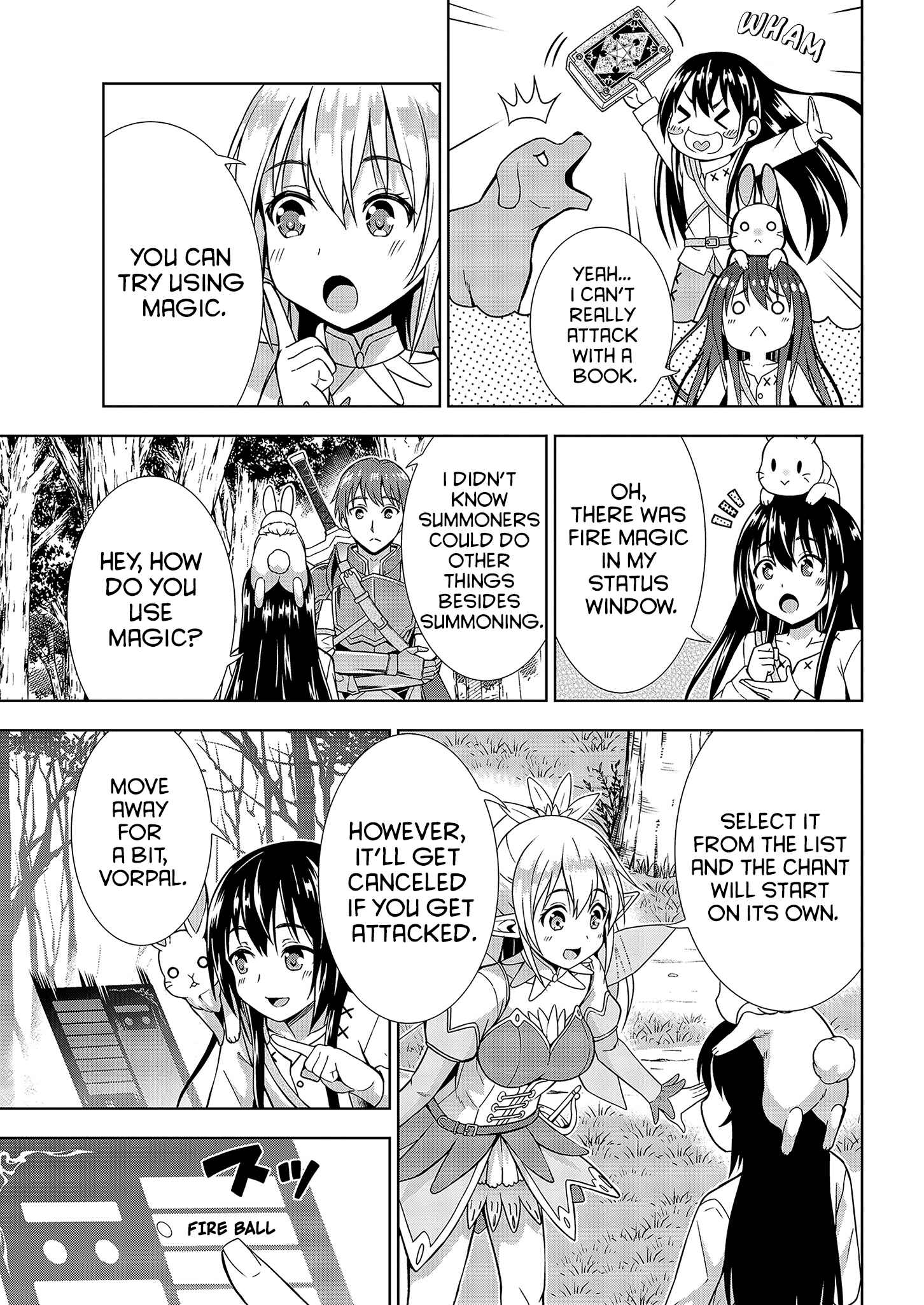 Page 3 Chapter 2 VRMMO de Summoner Hajimemashita