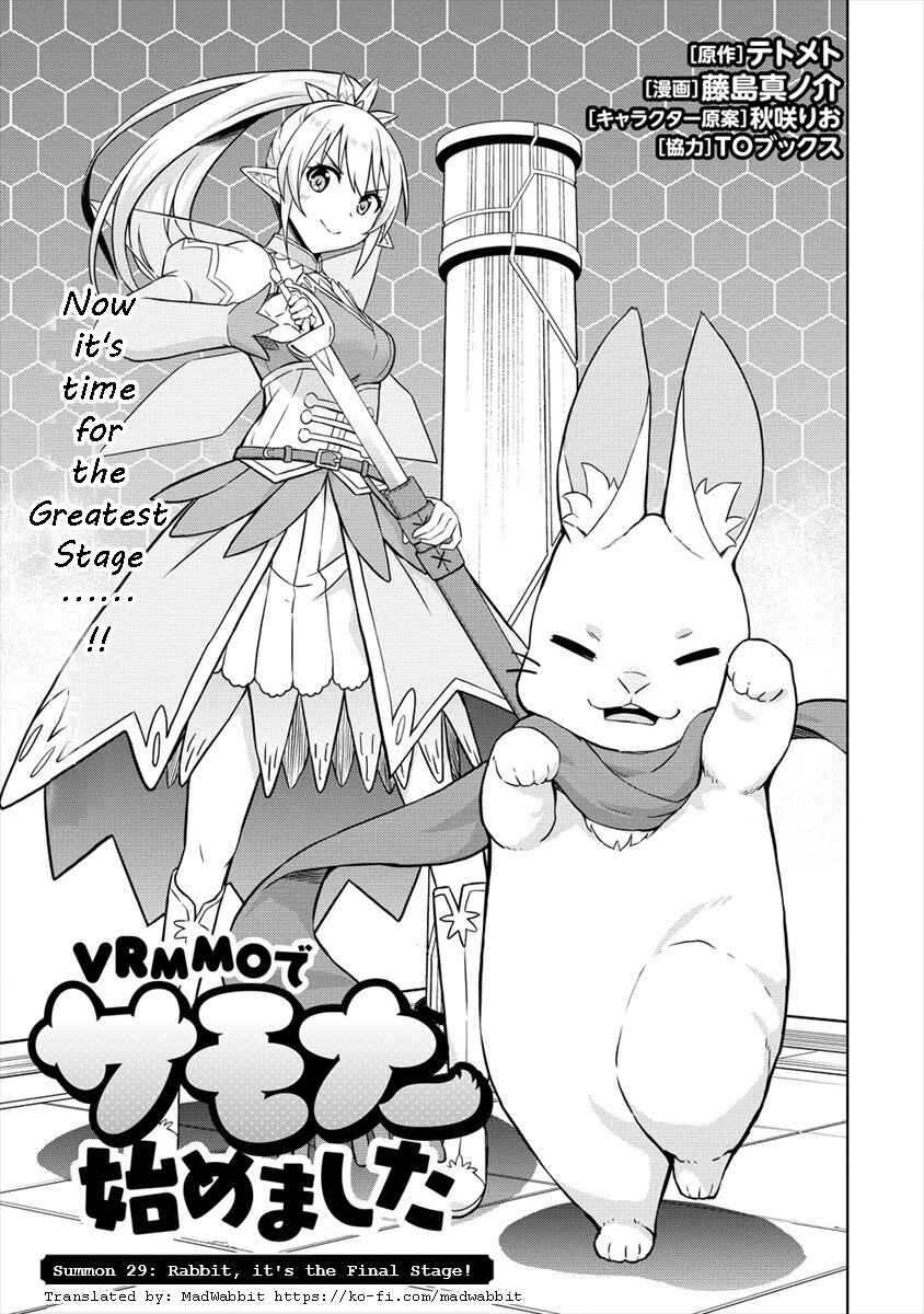 Page 1 Chapter 29 VRMMO de Summoner Hajimemashita
