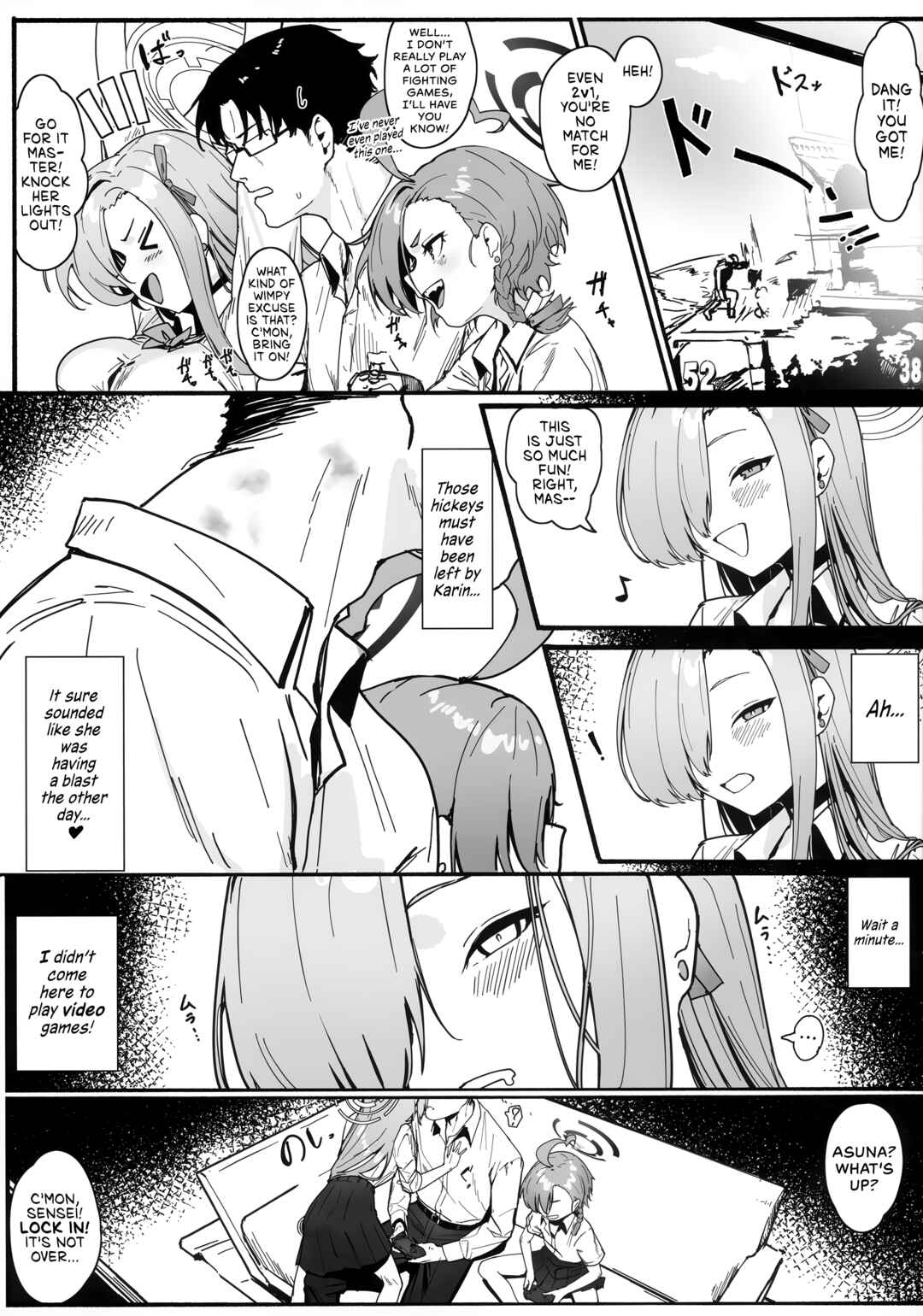 Page 8 Chapter Unknown_c7c9 Blue Archive - Make Me Your Bride, Too! Or Else!