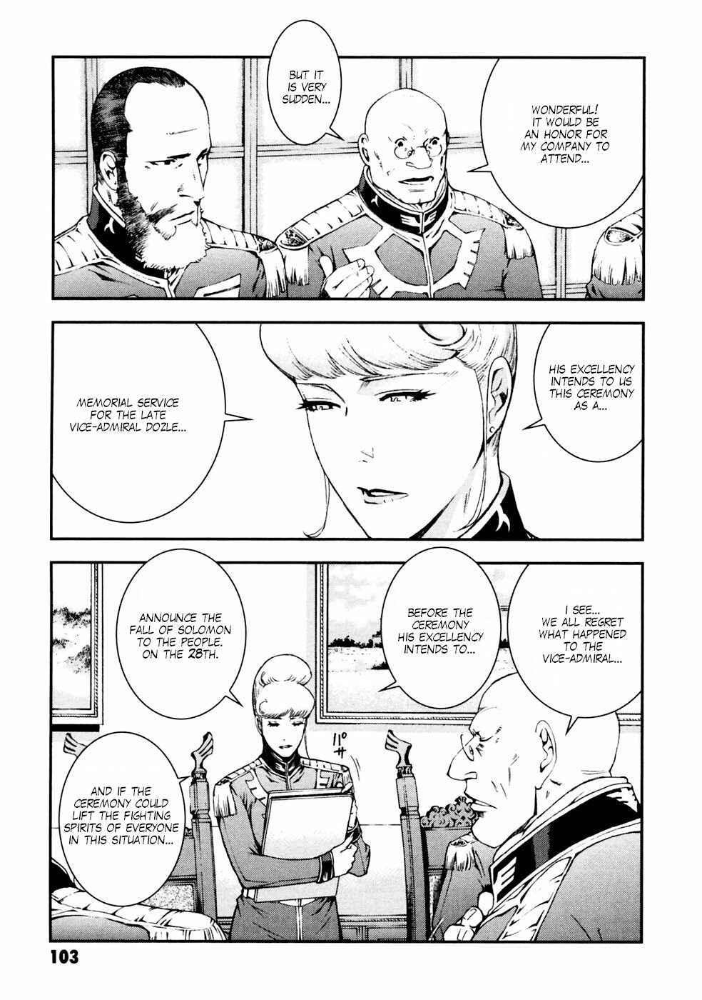 Page 19 Chapter 4 Mobile Suit Gundam: Plan to Assassinate Gihren