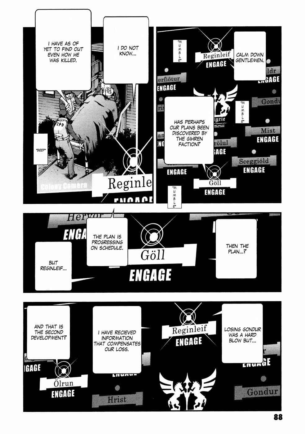 Page 4 Chapter 4 Mobile Suit Gundam: Plan to Assassinate Gihren
