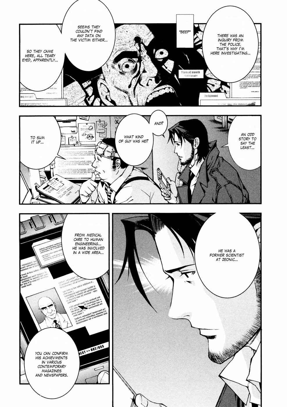 Page 21 Chapter 3 Mobile Suit Gundam: Plan to Assassinate Gihren