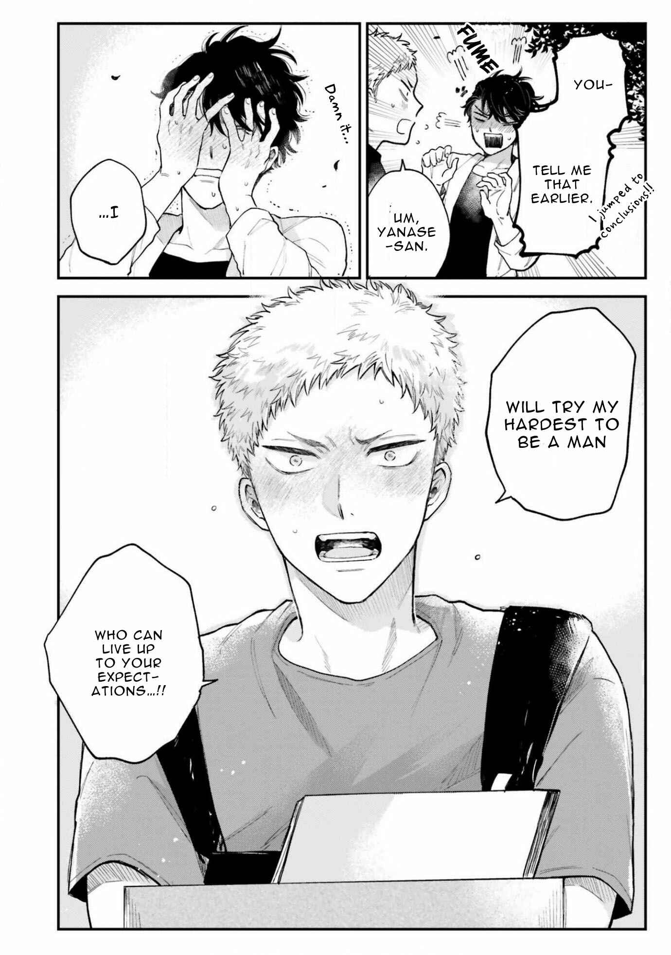 Page 12 Chapter 5 Senpai, Danjite Koidewa!