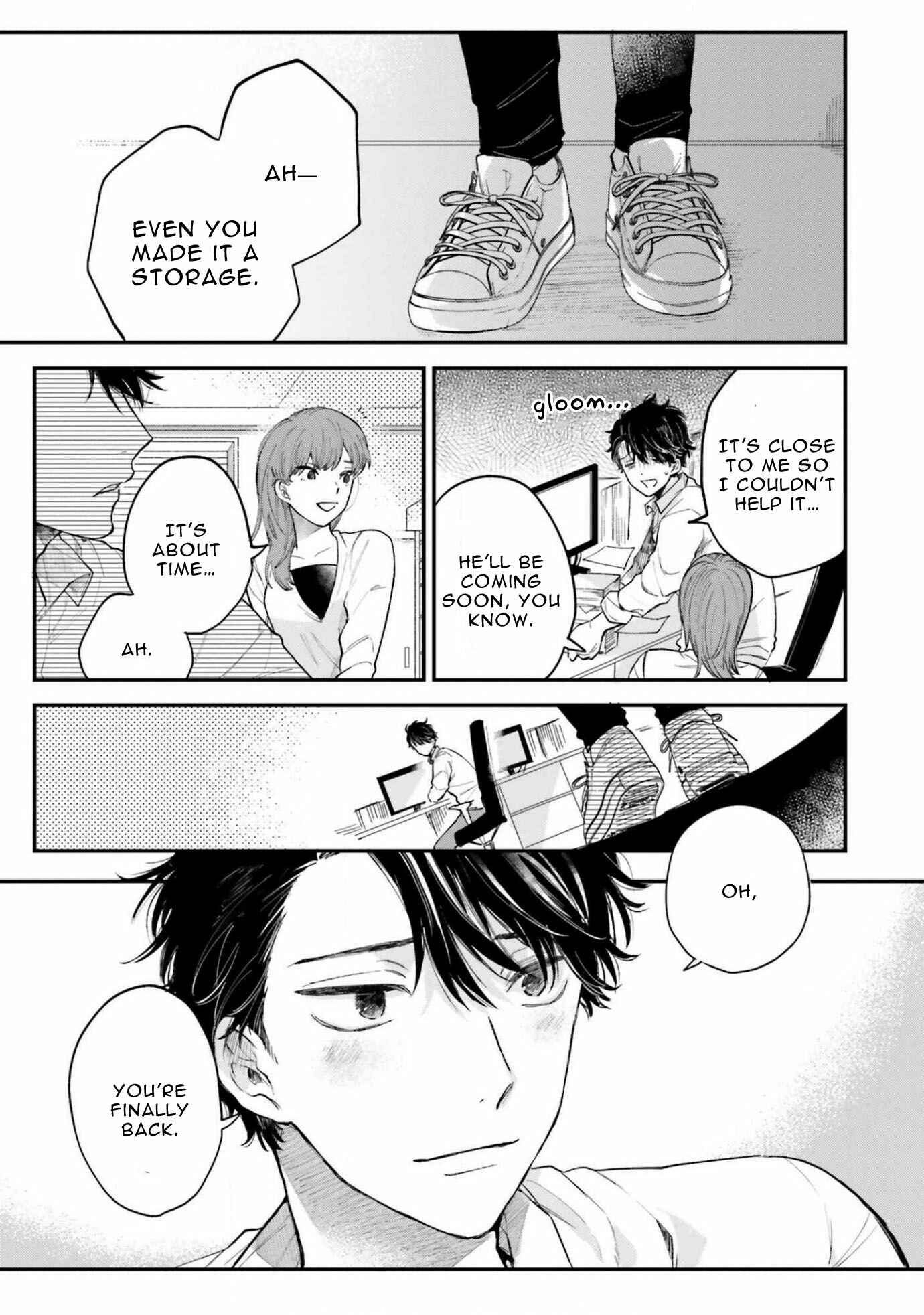 Page 37 Chapter 5 Senpai, Danjite Koidewa!