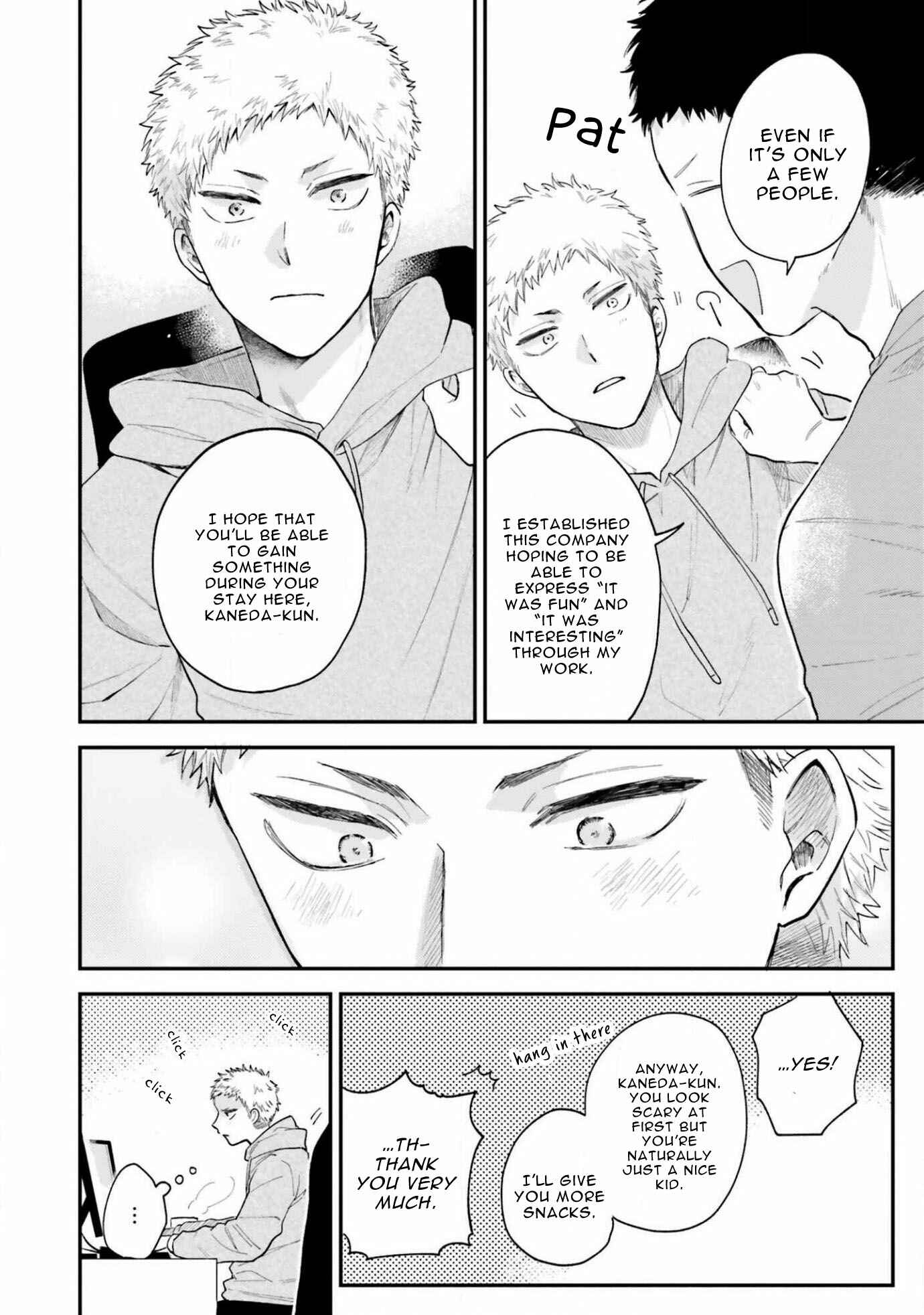 Page 12 Chapter 3 Senpai, Danjite Koidewa!