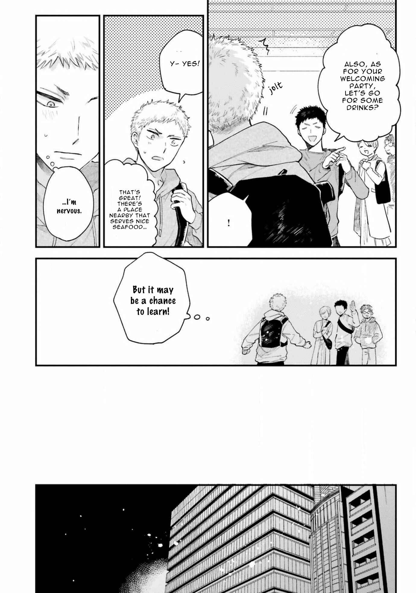 Page 14 Chapter 3 Senpai, Danjite Koidewa!
