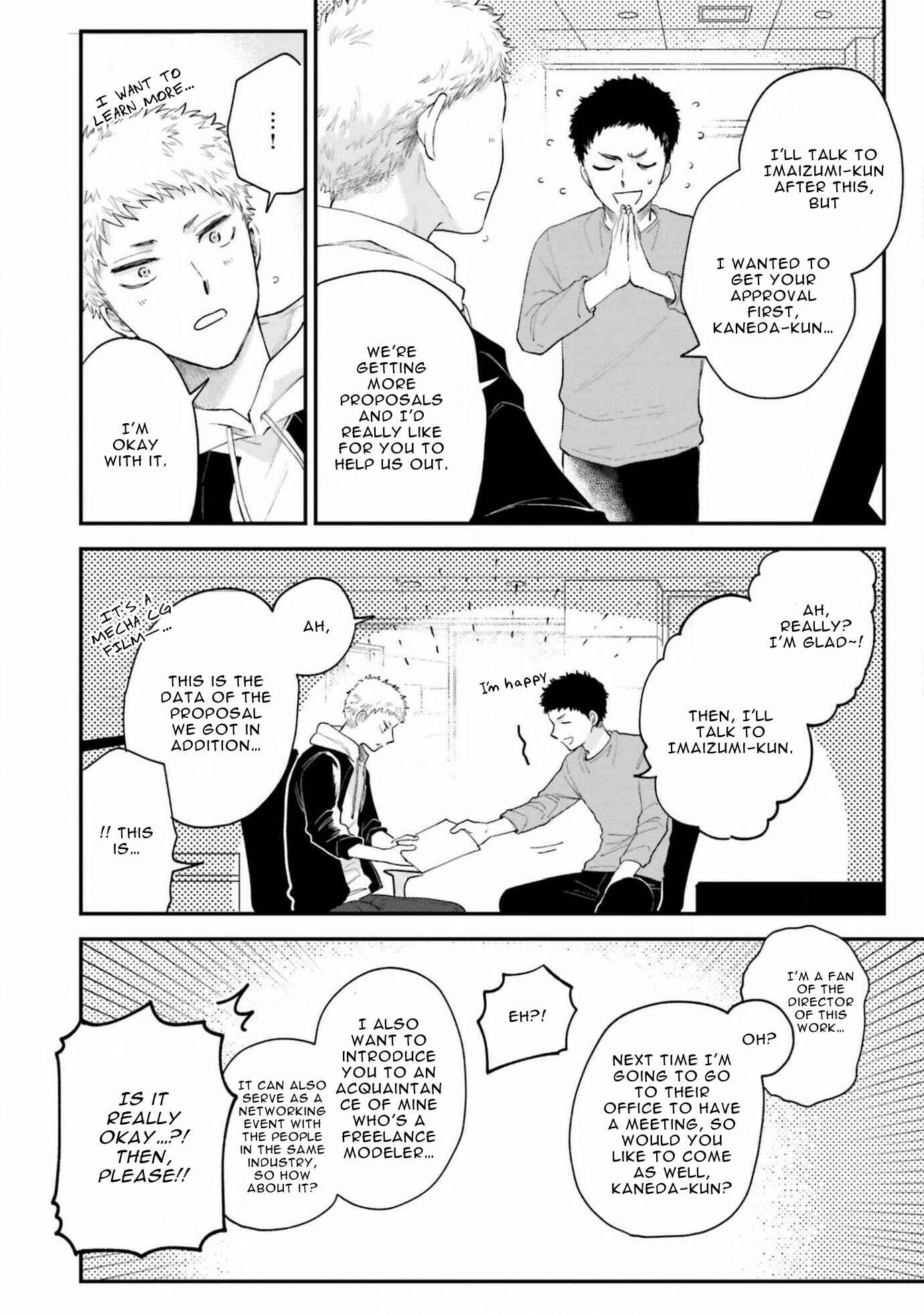 Page 32 Chapter 3 Senpai, Danjite Koidewa!