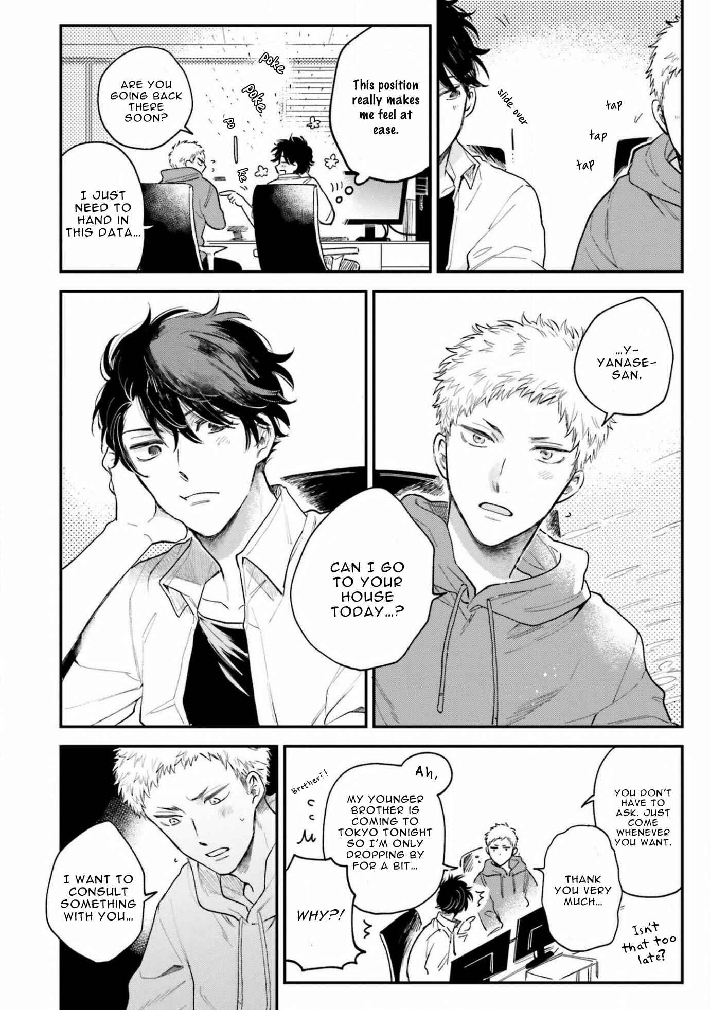 Page 8 Chapter 4 Senpai, Danjite Koidewa!