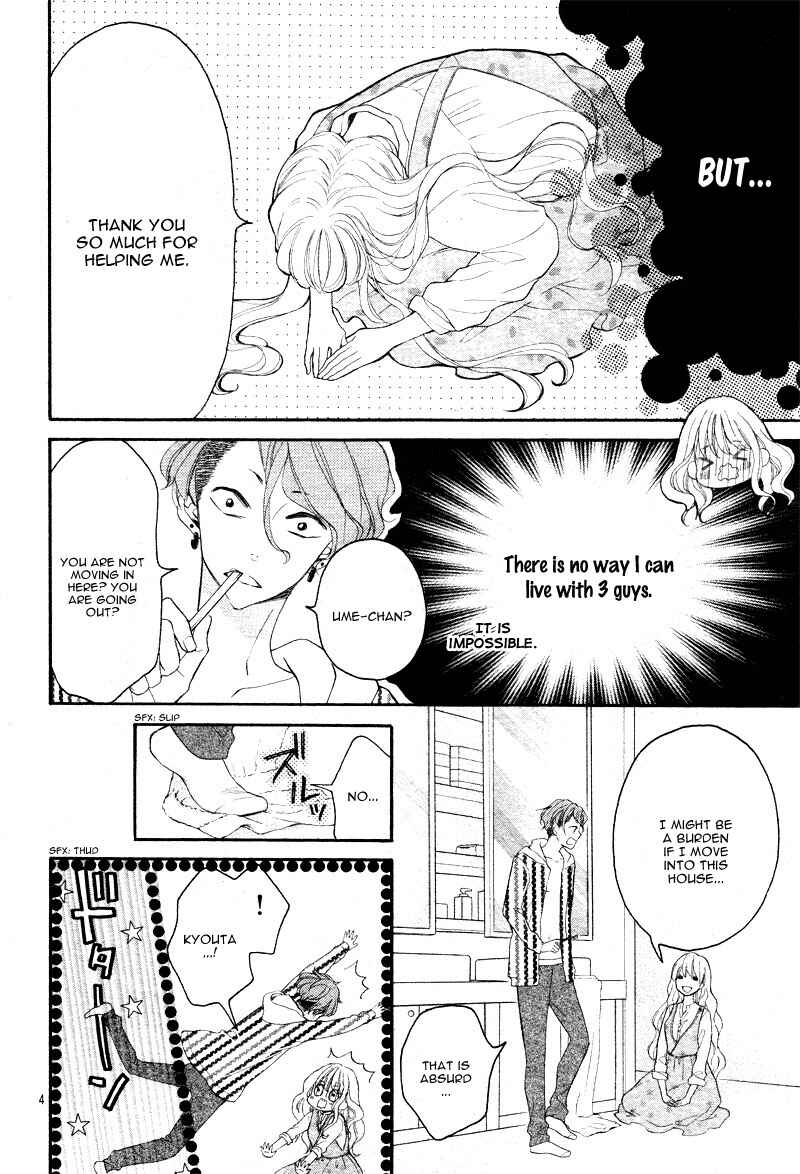 Page 8 Chapter 2 Share Kiss Love - Danshi San-nin, Joshi Ohitorisama
