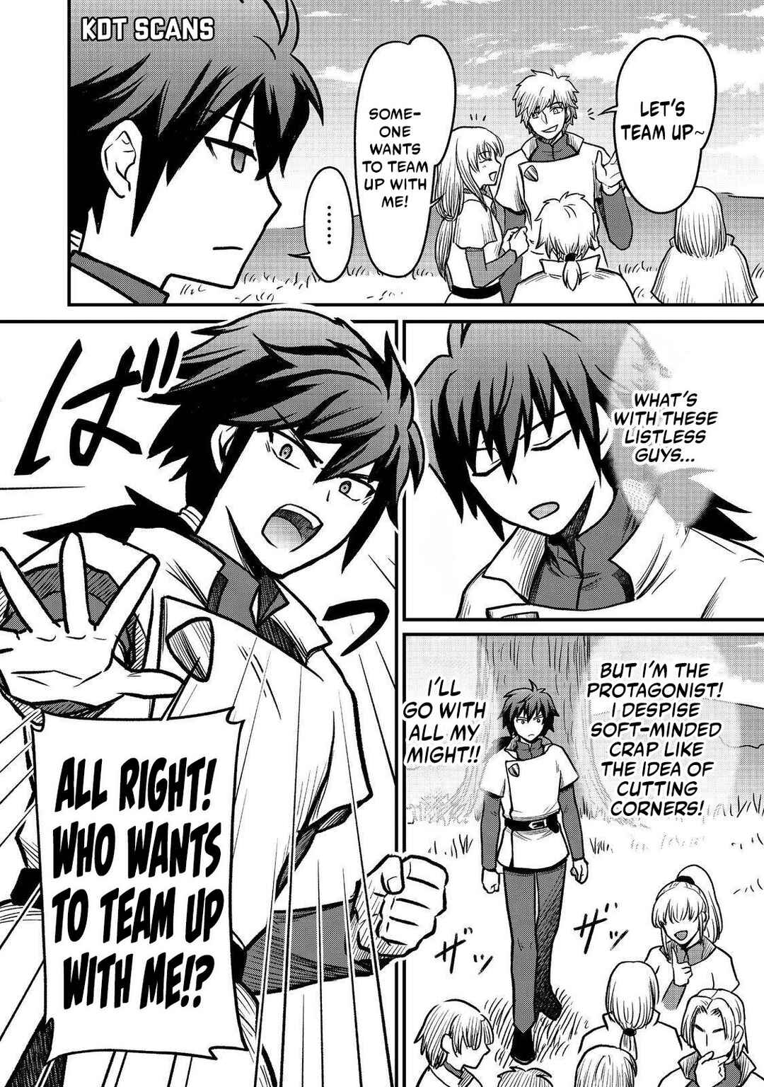 Page 13 Chapter 3 Jibun no koto o shujinkouda to shinjite yamanai fumidai ga, shujinkou o fumidai da to kanchigai shite, yuushou shite shimau o-hanashi desu
