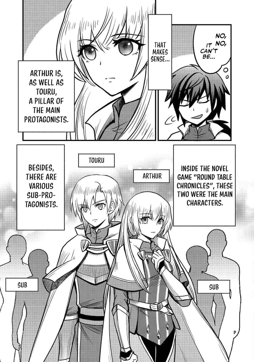 Page 20 Chapter 3 Jibun no koto o shujinkouda to shinjite yamanai fumidai ga, shujinkou o fumidai da to kanchigai shite, yuushou shite shimau o-hanashi desu