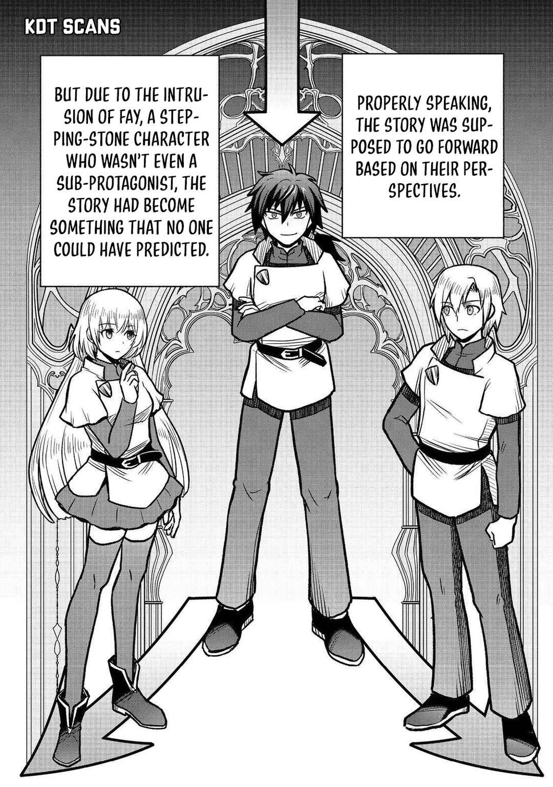 Page 21 Chapter 3 Jibun no koto o shujinkouda to shinjite yamanai fumidai ga, shujinkou o fumidai da to kanchigai shite, yuushou shite shimau o-hanashi desu