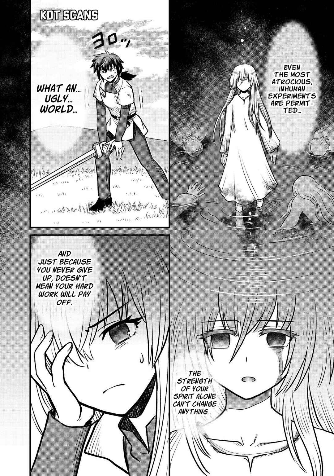 Page 11 Chapter 4 Jibun no koto o shujinkouda to shinjite yamanai fumidai ga, shujinkou o fumidai da to kanchigai shite, yuushou shite shimau o-hanashi desu