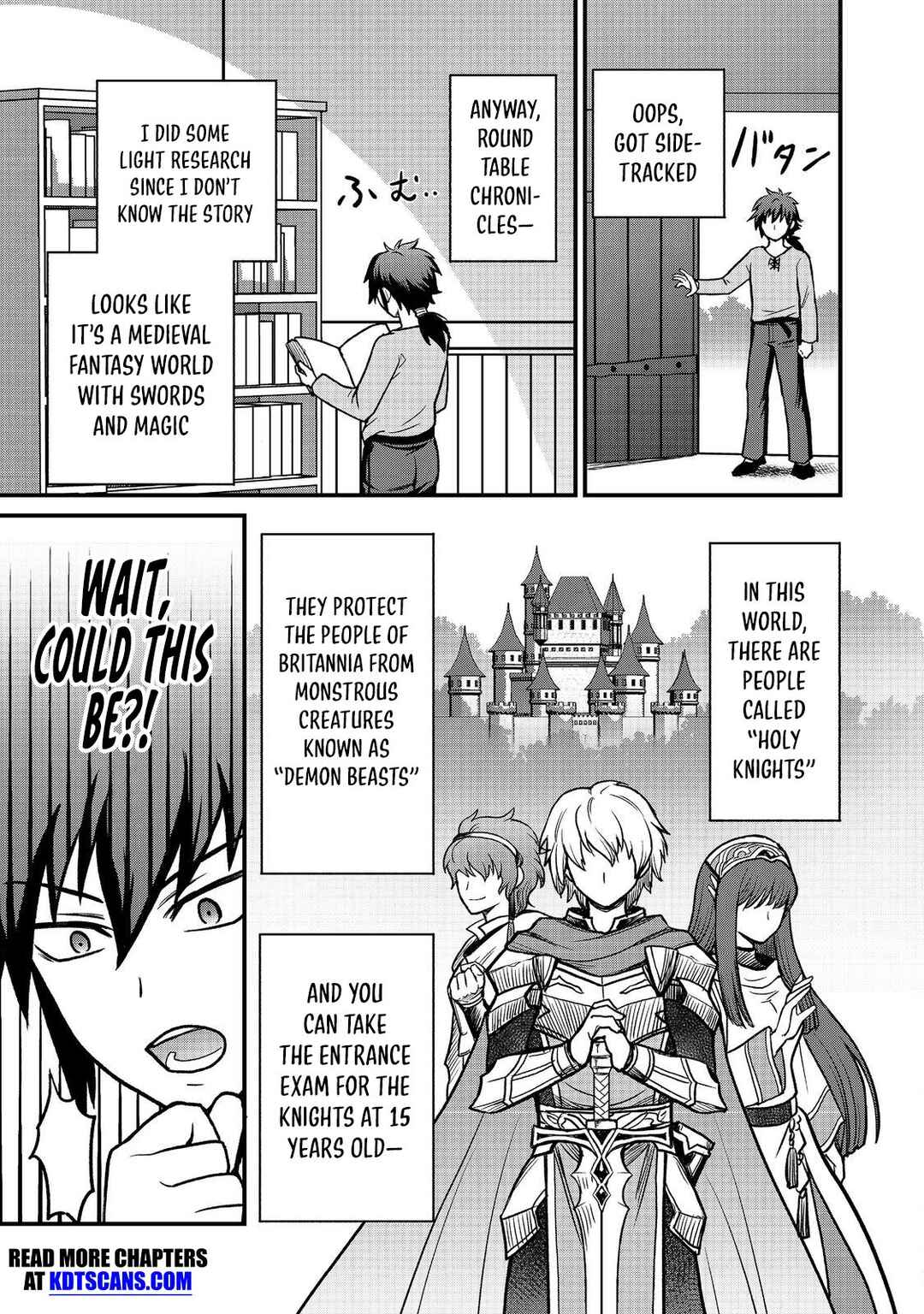Page 19 Chapter 1 Jibun no koto o shujinkouda to shinjite yamanai fumidai ga, shujinkou o fumidai da to kanchigai shite, yuushou shite shimau o-hanashi desu