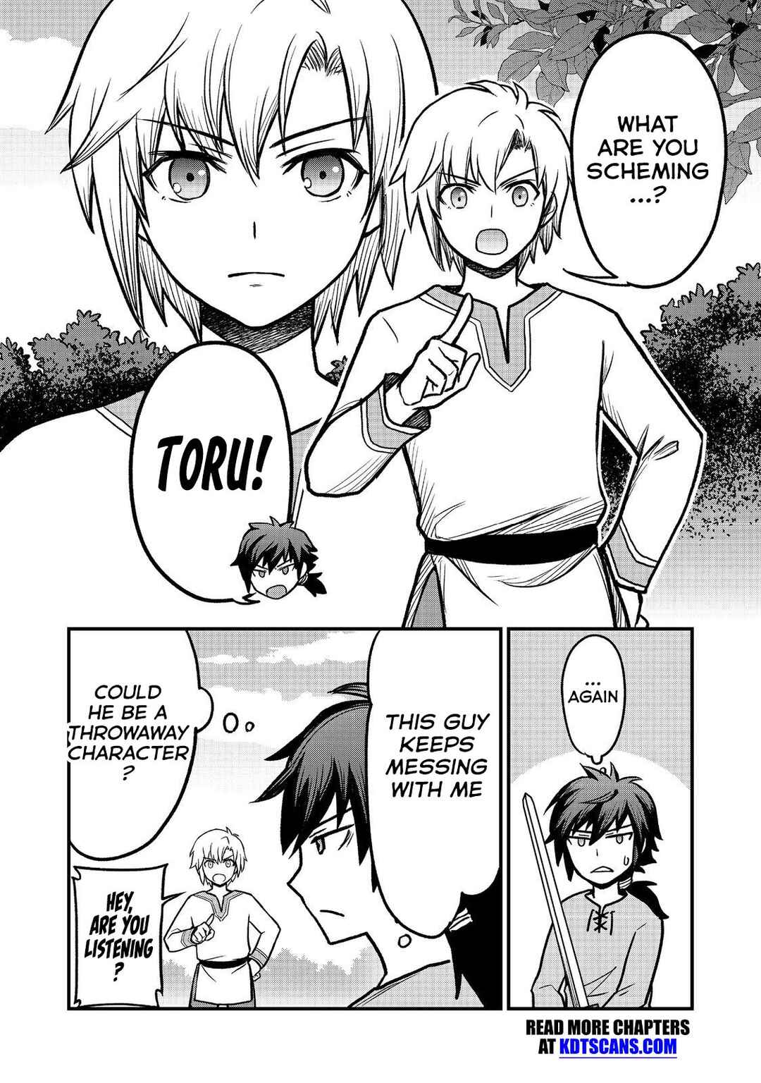 Page 22 Chapter 1 Jibun no koto o shujinkouda to shinjite yamanai fumidai ga, shujinkou o fumidai da to kanchigai shite, yuushou shite shimau o-hanashi desu