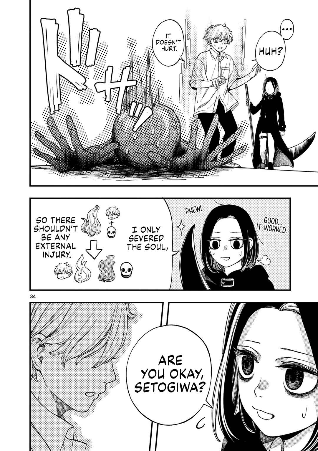 Page 33 Chapter Unknown_6aa5 Shinigami-chan wa Mimamoritai