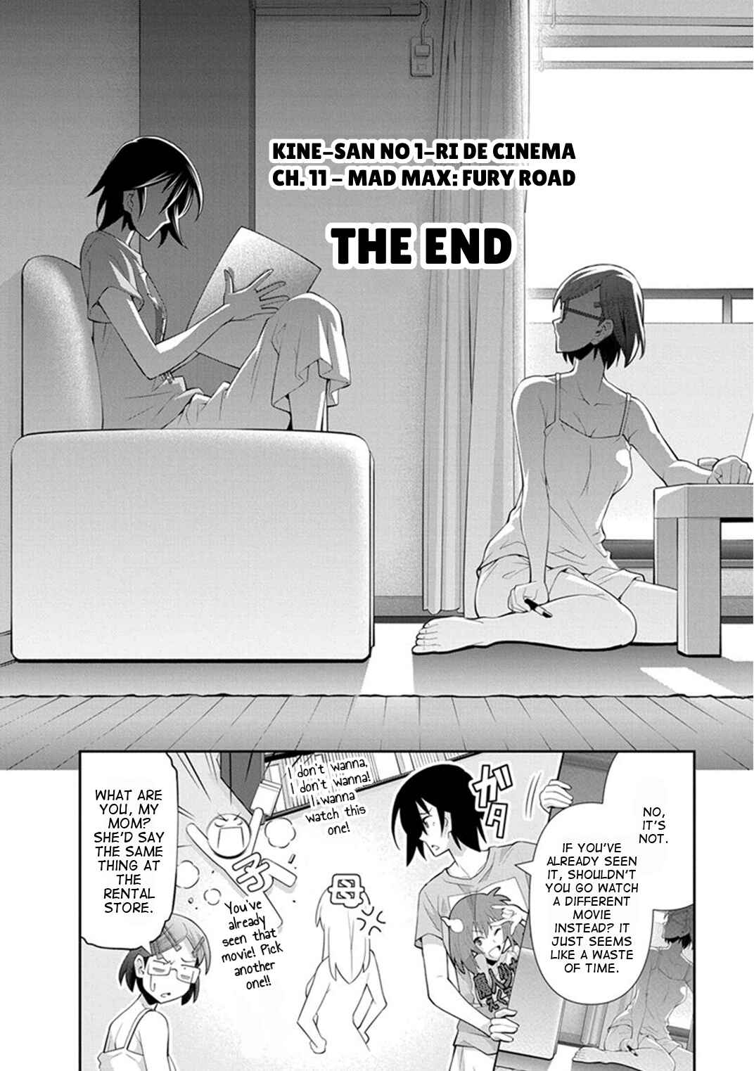 Page 6 Chapter 11 Kine-san no 1-ri de Cinema