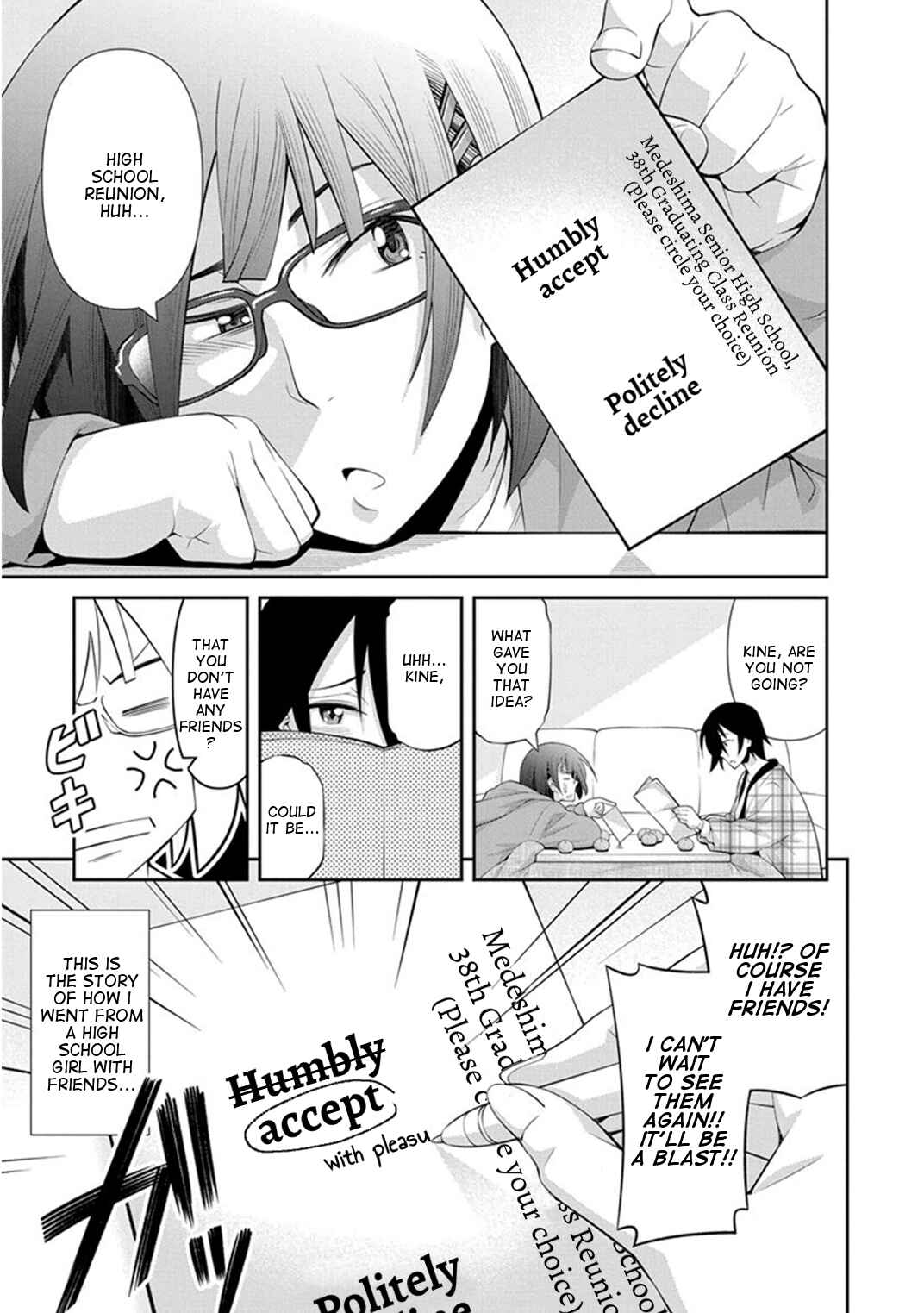 Page 1 Chapter 10 Kine-san no 1-ri de Cinema
