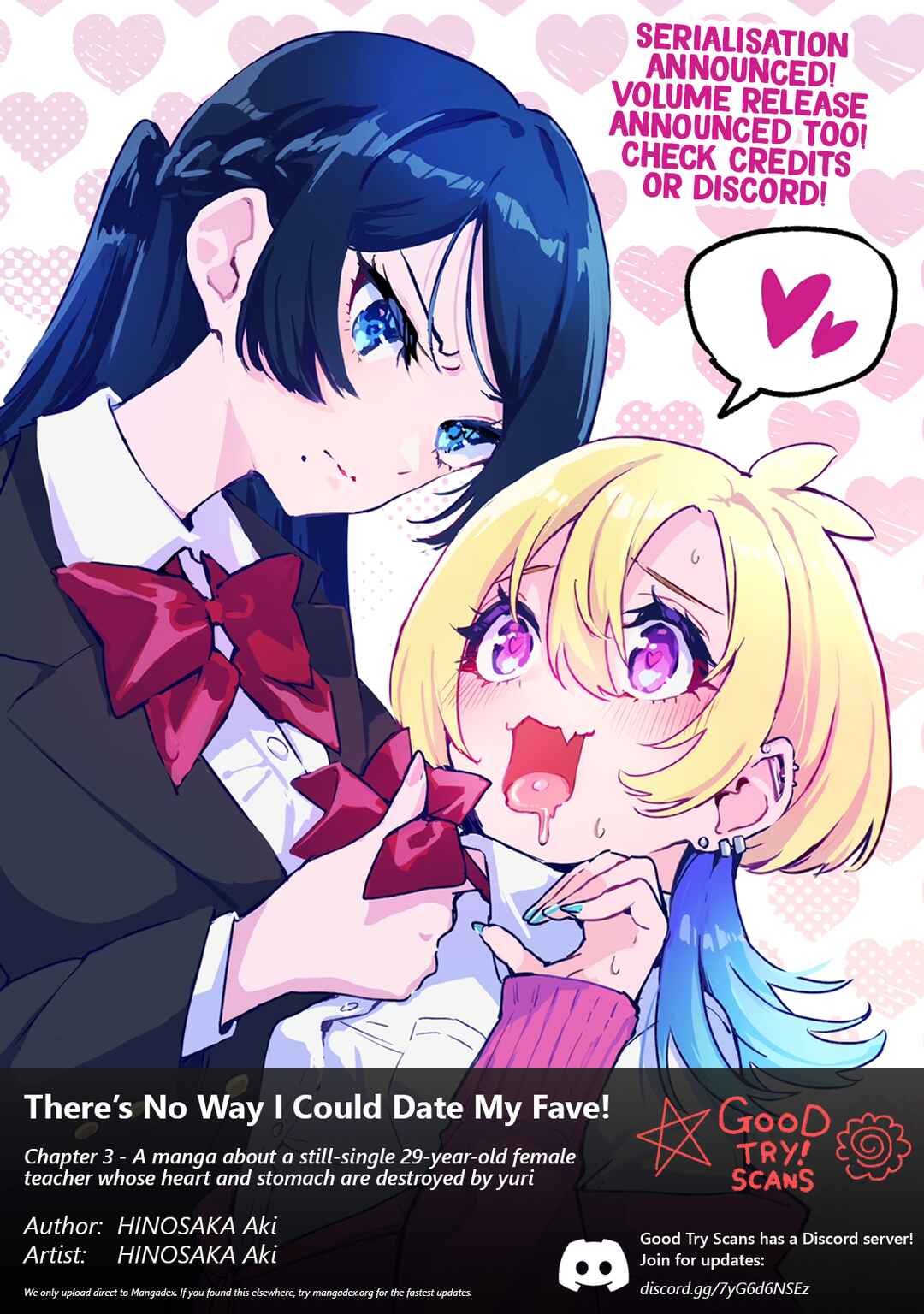Page 1 Chapter 3 Oshi to no Yuri wa Arienai!