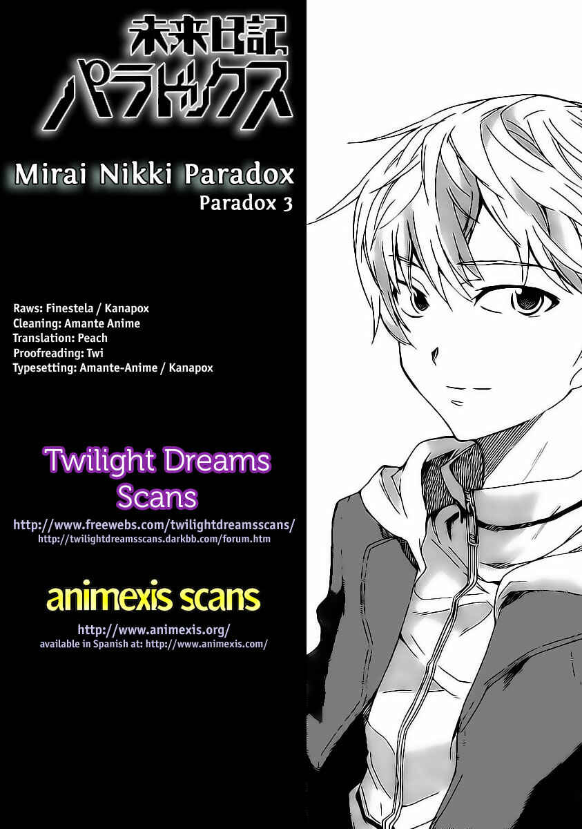 Page 33 Chapter 3 Mirai Nikki Paradox