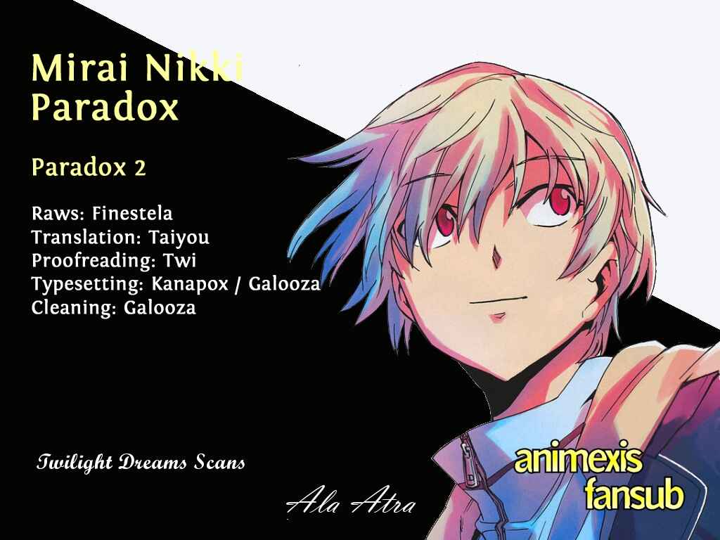 Page 34 Chapter 2 Mirai Nikki Paradox